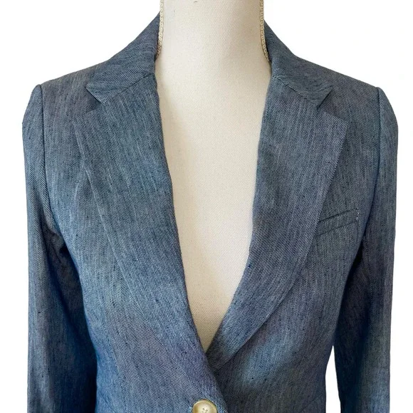 Veronica Beard Blue Blazer - Picture 4 of 9